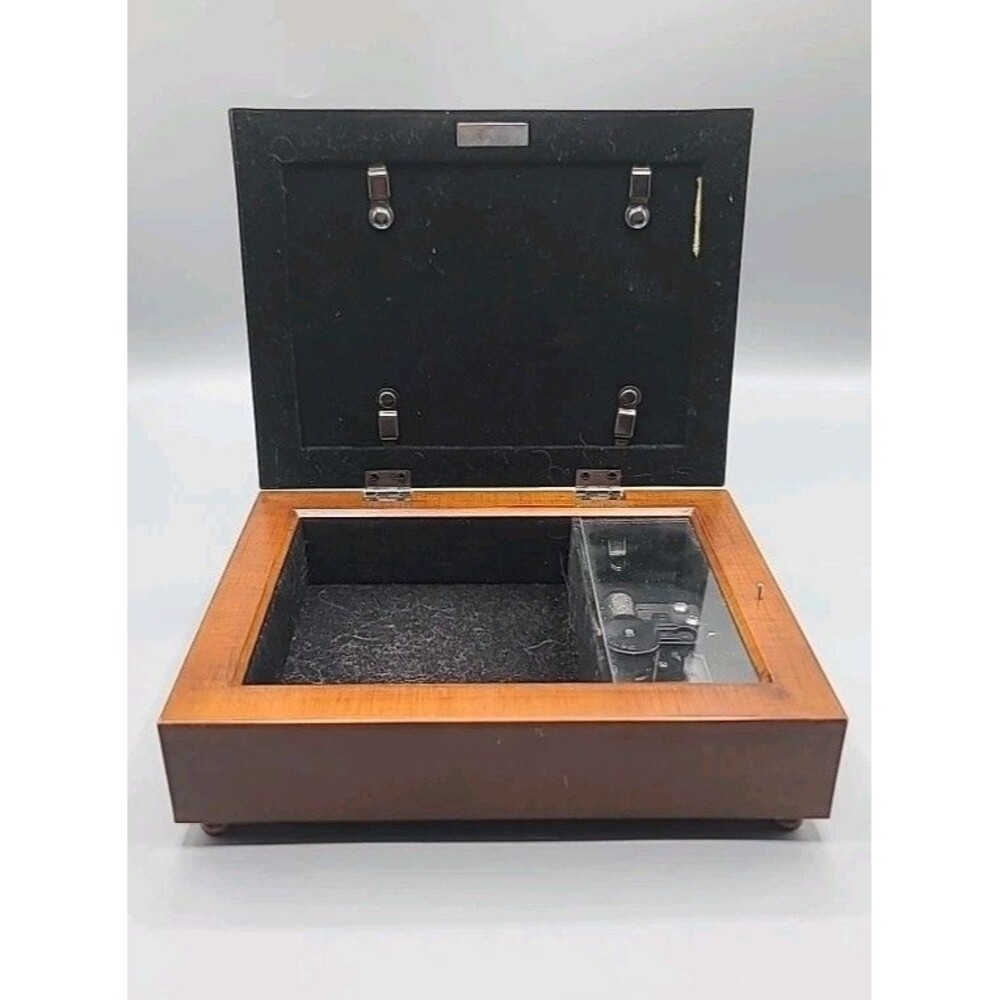 Sankyo Music Box Picture Frame Jewelry Box Plays That's What Friends Are For